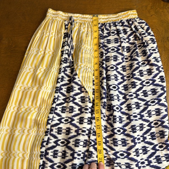 Anthropologie Bent Stripes Asymmetric Skirt by Funktional LARGE - Picture 11 of 12